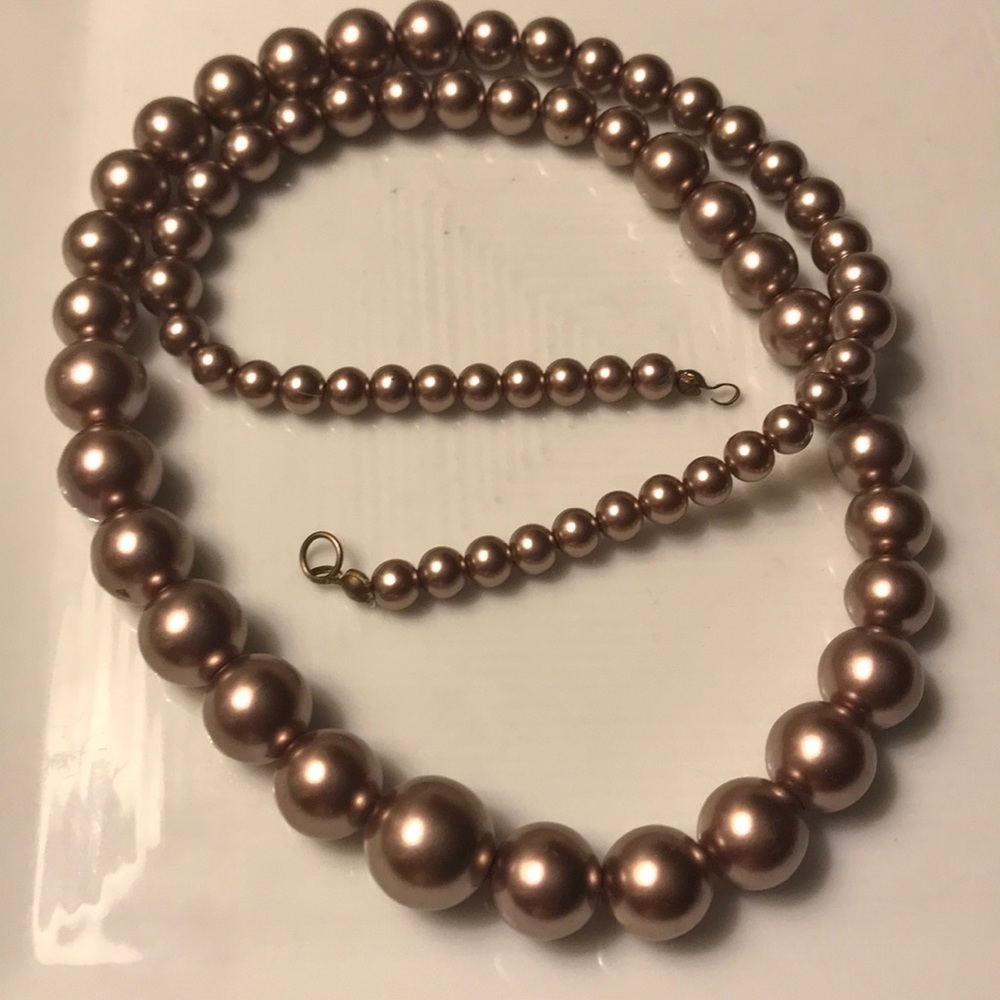 Chocolate Pearl necklace